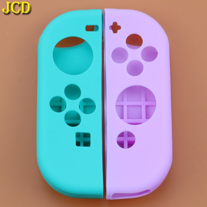 JCD-funda protectora de silicona suave para Switch NS Joy Con, carcasa de repuesto para mando de NS, 1 Uds.: DK