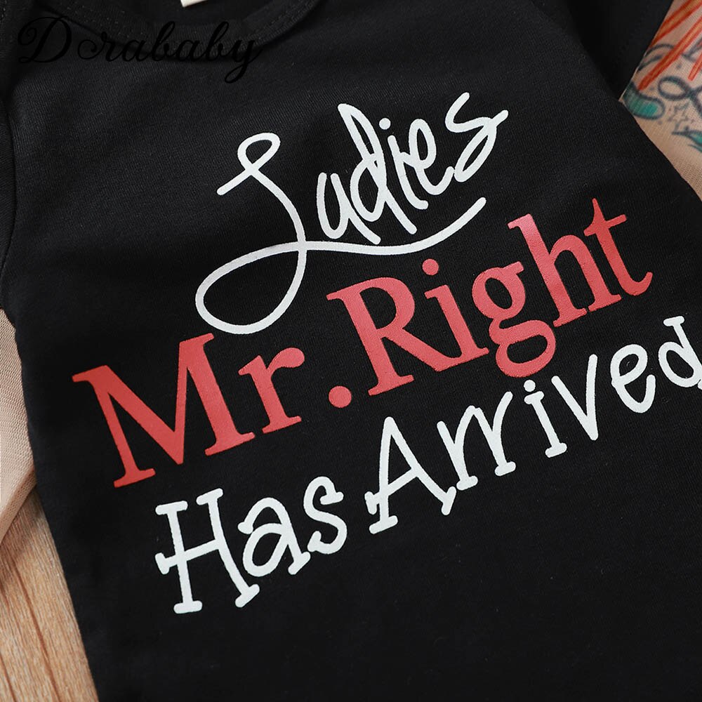 Baby jongens lange mouwen tatoeage mouw bedrukte letter bodysuit bedrukt hart vleugels baby jongens baby meisjes outfits kleding