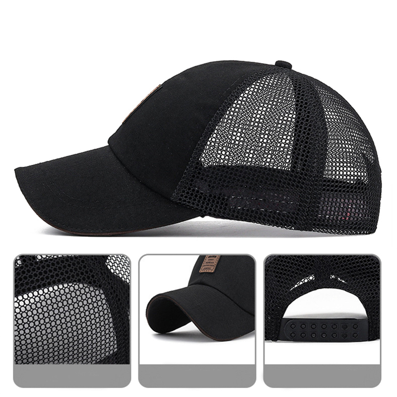 [northwood] klassisk herre sommer cap mesh kvinder baseball cap udendørs trucker cap gorra snapback hat casquette homme