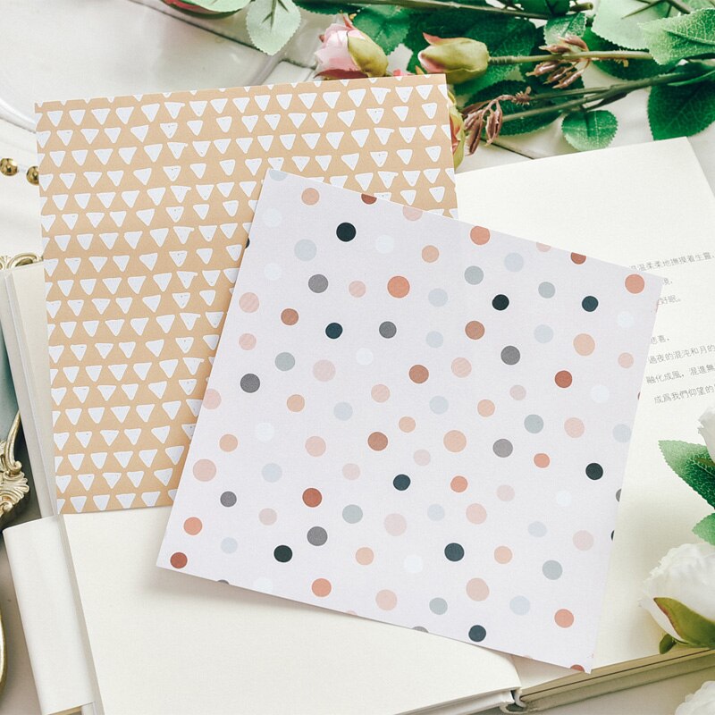 Kljuyp 12 arkkia kettu metsässä scrapbooking tyynyt paperi origami taide tausta paperikortti tehdä itse leikekirja paperi askartelu