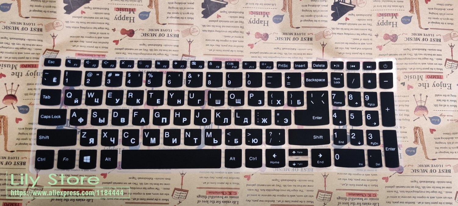 Russische Taal Voor Lenovo Ideapad L340 330C 320C 15Ikb 330S 15Ikb 330L V330 330 130 15Ikb 15 15.6 Laptop toetsenbord Cover Skin