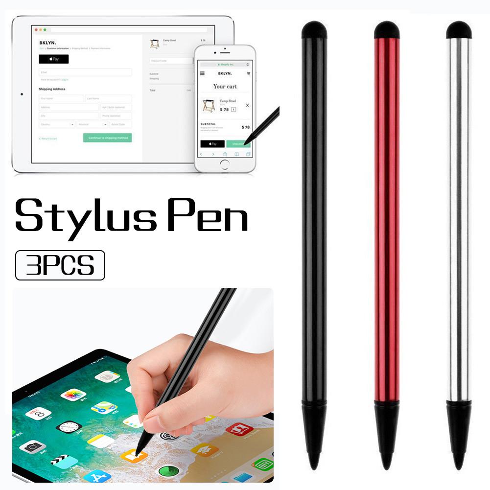Dual-end tabletpen voor ipad touchscreen pen stylus universeel voor iphone ipad voor samsung tablet telefoon pc