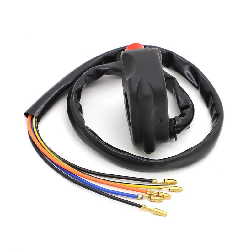 Motorcycle Start Stop Kill Switch + Starter Button Track Bike for 22mm Handlebar Switch ATV UTV Starter Kill Button Switch