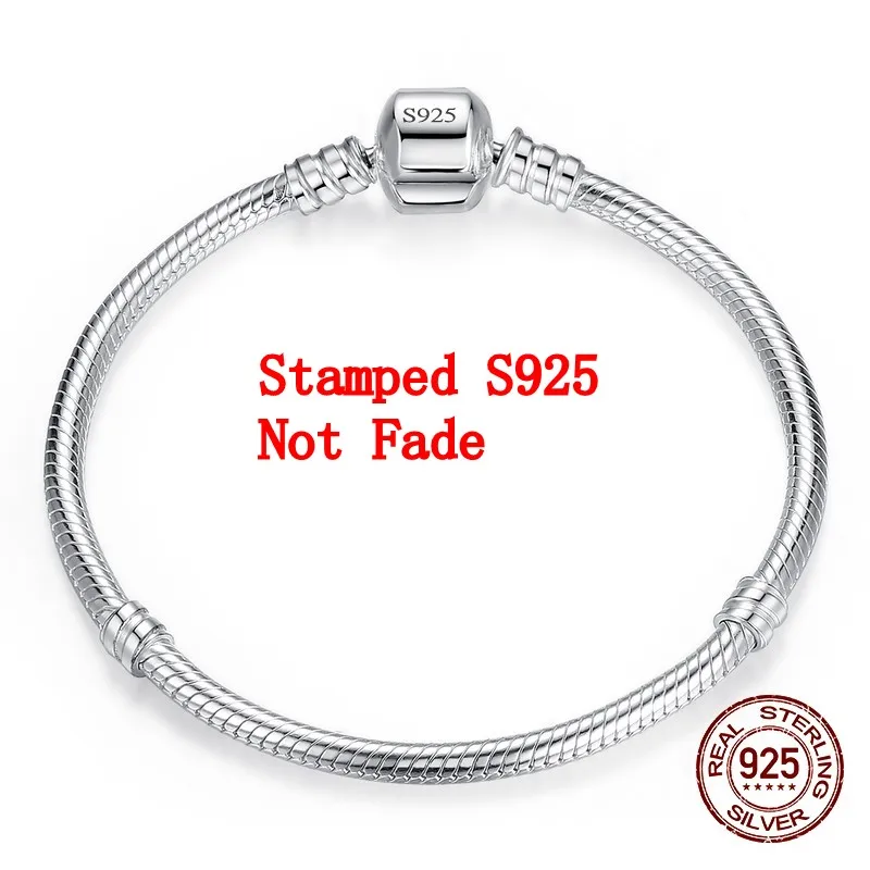 Handgefertigtes Original-Edelschmuck-Charme-Armbinde aus 925er-Sterlingsilber, weiche, glatte Schlangenknochen-Armbänder für Frauen