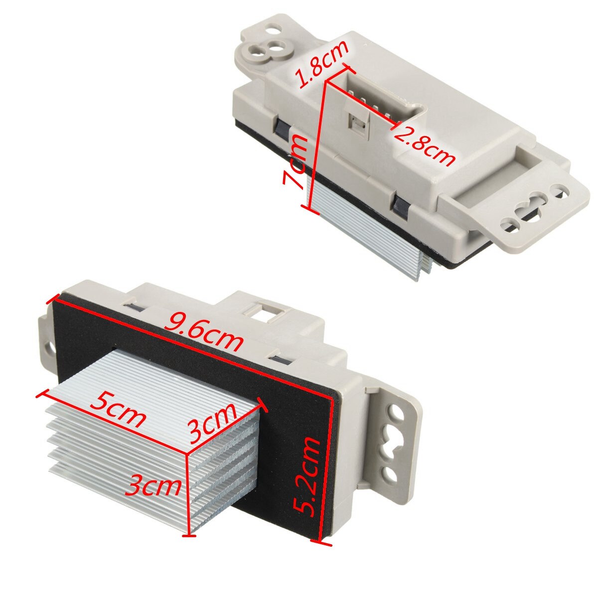 Ac Heater Blower Motor Weerstand Controle Module 5 Pin Voor Chevrolet Silverado 1500 2500 89018964 52495874