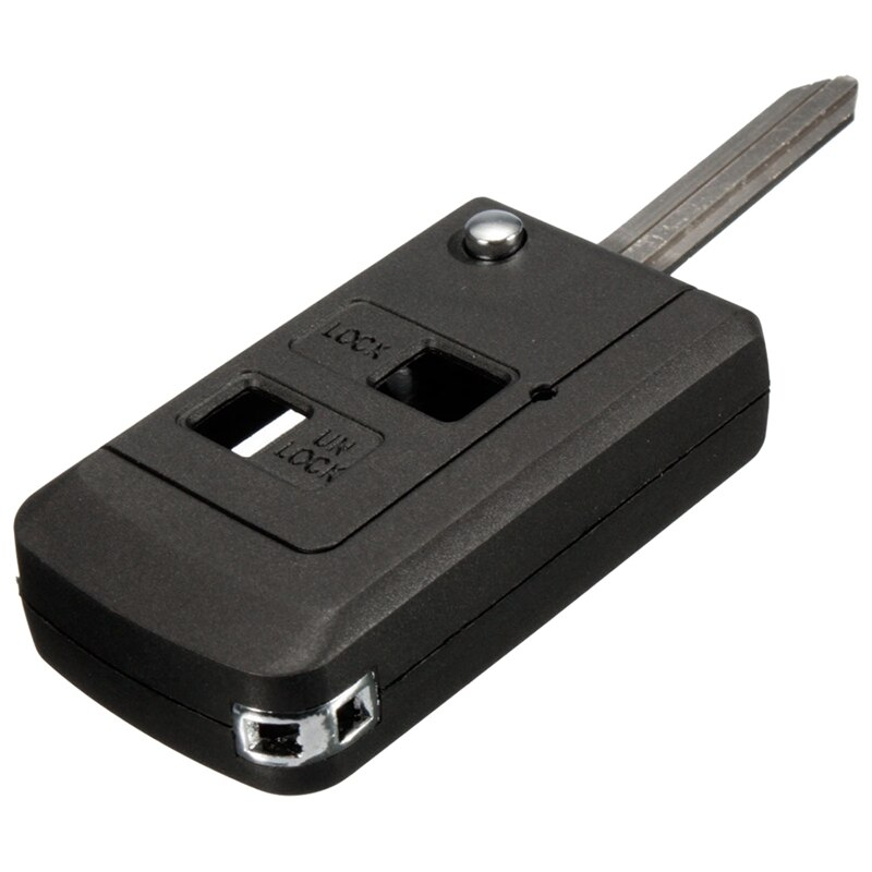 Yctze 3 Tasti Auto a Distanza Flip Key FOB Case Blade Cover Shell Fit per Partner 306 407 per Telecomando Portachiavi