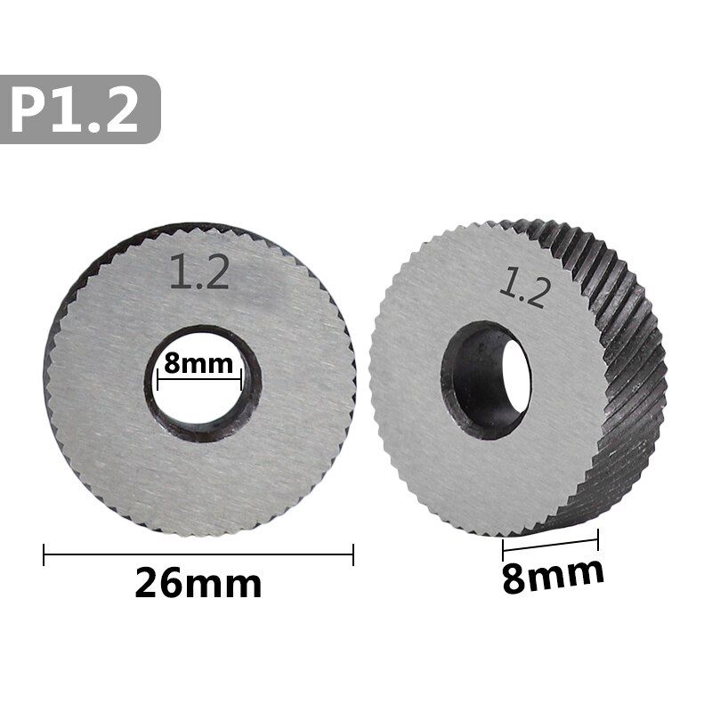 XCAN tokarka koła radełkowanie narzędzia 2 sztuk 1.2mm przekątna gruba radełkowanie koła