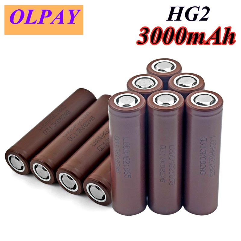 10 Pcs Originele HG2 18650 3000 Mah Batterij 18650HG2 3.6V Gewijd Voor Hg2 Power Oplaadbare Batterij Voor Batterij