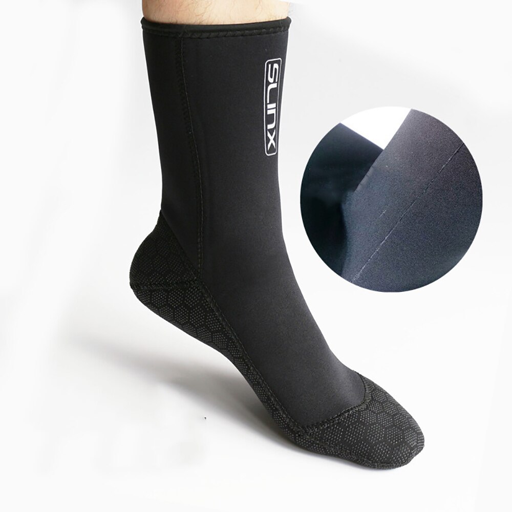 Köldsäkra 3mm dykstrumpor simstövel scuba badkläder våtdräkt neopren dykstrumpor anti repor värmande snorkelstrumpor