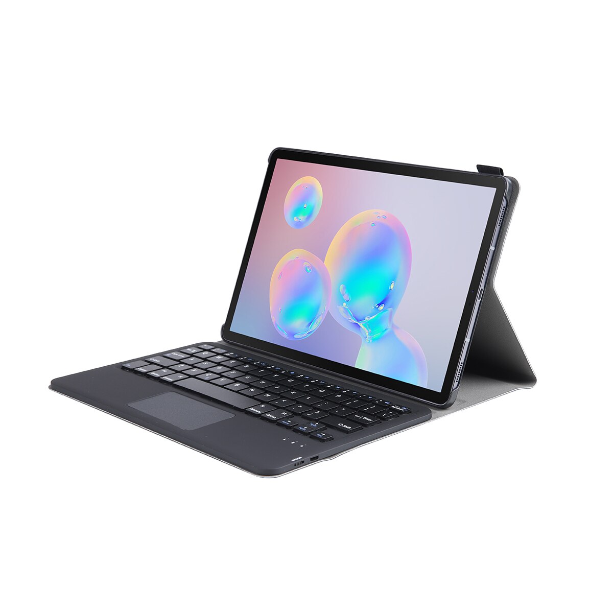 Pokrowiec na klawiaturę Bluetooth touchpad do tabletu Samsung Galaxy Tab A7 10.4 2020 pokrowiec na klawiaturę bezprzewodową odpinany futerał ochronny