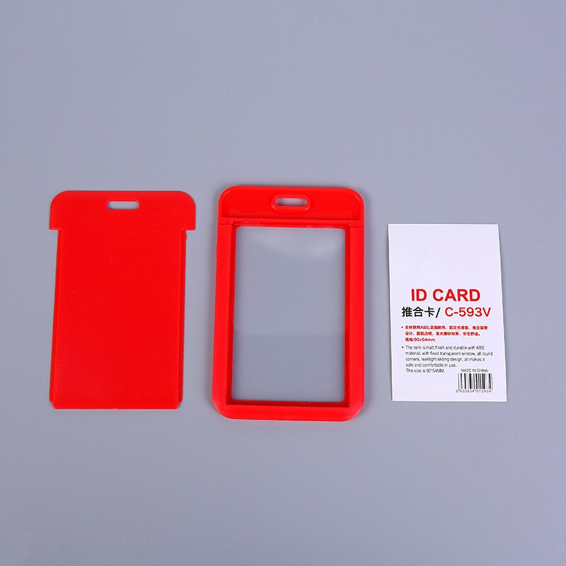 Doctor Nurse ID Card Pass Holder Student ID Card Holder Bus Pass Business Card Case Acrylic Nurse Badge