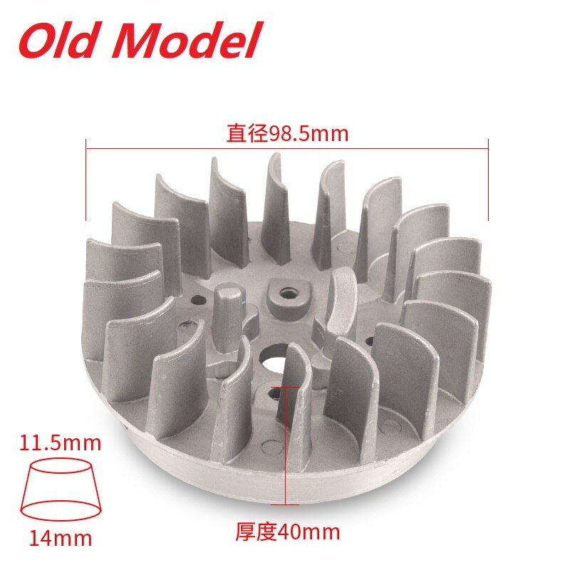 Moto Rcycle Motor Recoil Trekstarter Vliegwiel Voor 2 Takt 47cc 49cc Pocket Bike Liya Mini Moto Mini Moto Kids dirt Quad Atv: Old Model