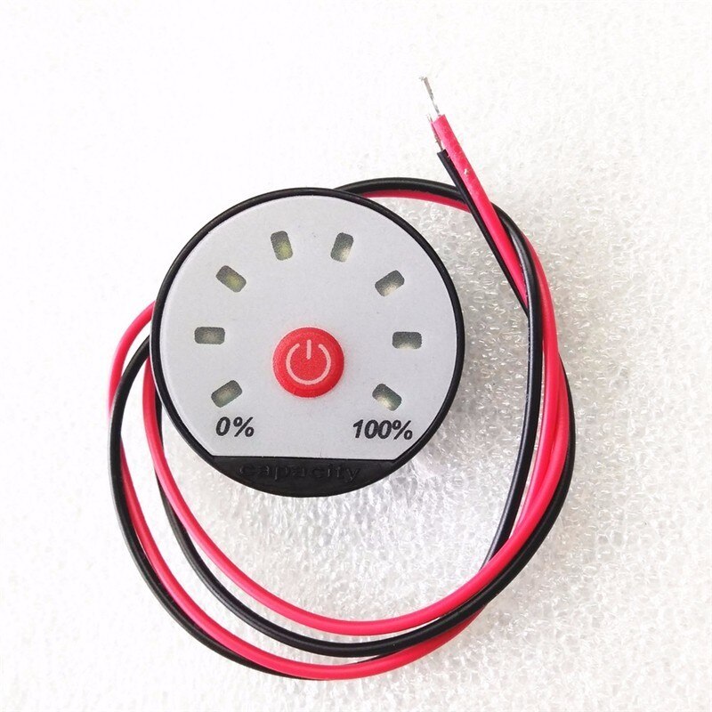 8-65v universele lcd auto zuur lood lithium batterij capaciteitsindicator digitale voltmeter spanningstester js -8t