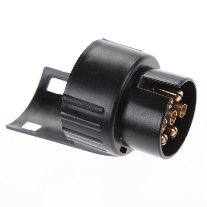 Adaptador convertidor de 7 pines a 13 pines para remolque de 12V, caravana, camión, remolque, enchufe conversor eléctrico tipo N