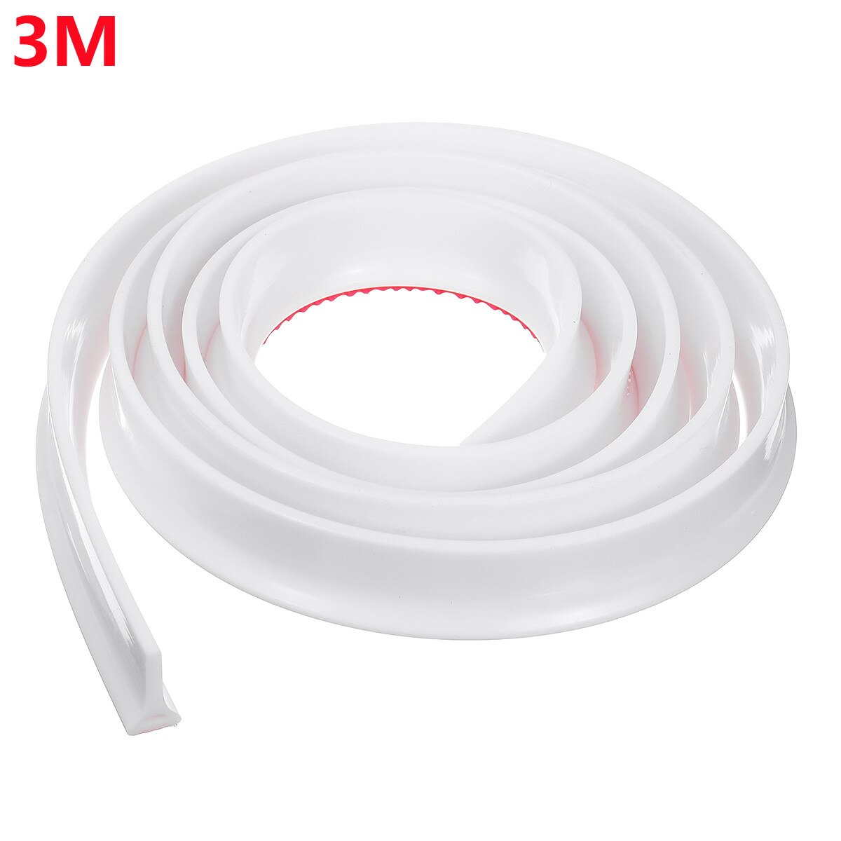 50-300Mm Siliconen Badkamer Water Stopper Blocker Douche Dam Droge En Natte Scheiding Flood Barrier Deur Bodemafdichting strip: 3m