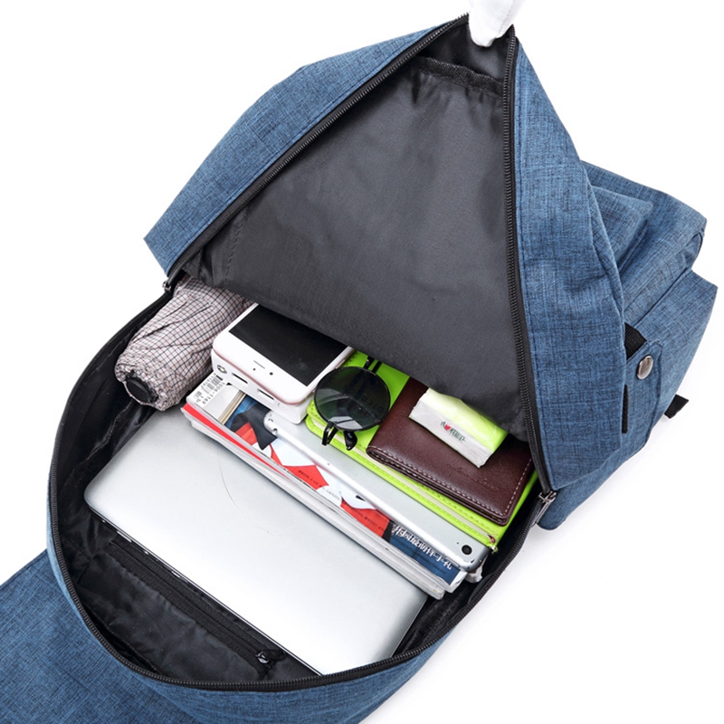 Zenbefe enkel linned rygsæk mænd skoletaske laptop rygsæk rejse rygsæk afslappet stachels rygsæk mochila tasker