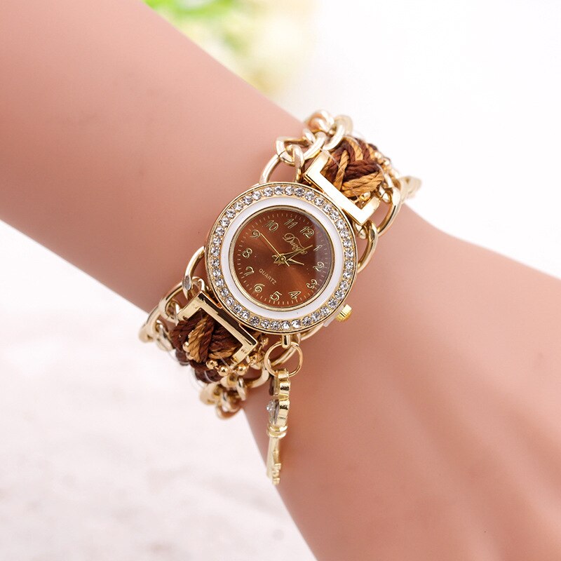 Gouden grote kristallen ring armband voor vrouwen pols ketting sieraden hand terug ketting | NL