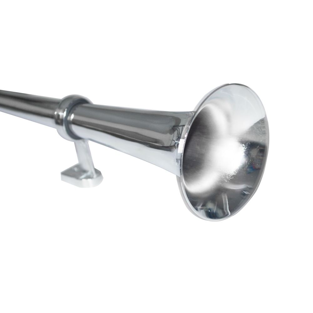 Hippcron Air Horn 150DB 12V Super Loud Single Trumpet Compressor Complete Set for Trucks Cars Automobiles Lorry Boat Train