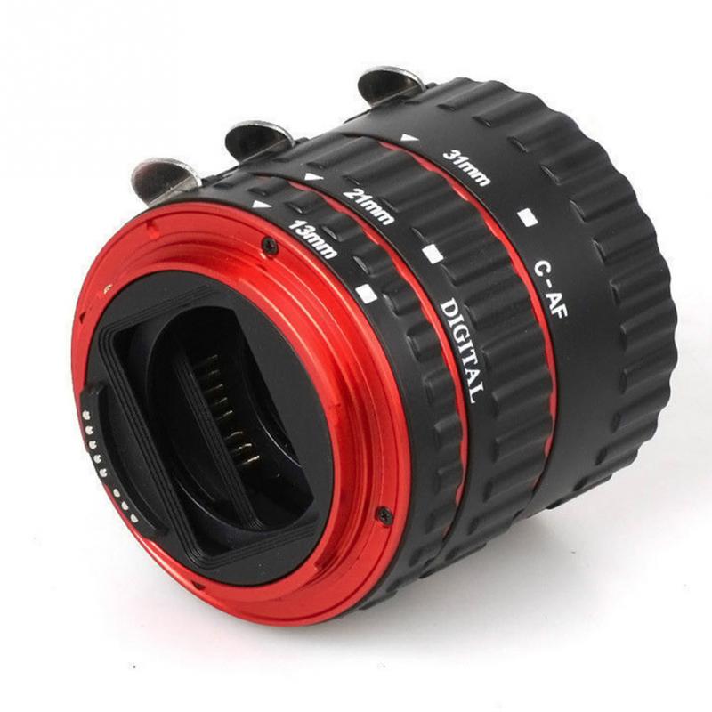 Kamera linse adapter ring montering af autofokus makro forlænger rør ring til canon ef-s objektiv  t5i t4i t3i 100d 60d 70d 550d 600d 7d