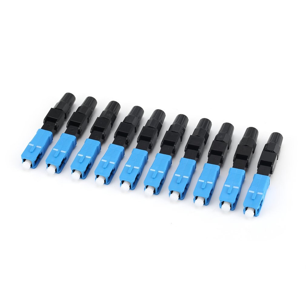 10Pcs SC/UPC Lwl-stecker FTTH Embedded Single Modus Montage Fiber Optic Schnelle Stecker Fiber Optic Schnelle stecker