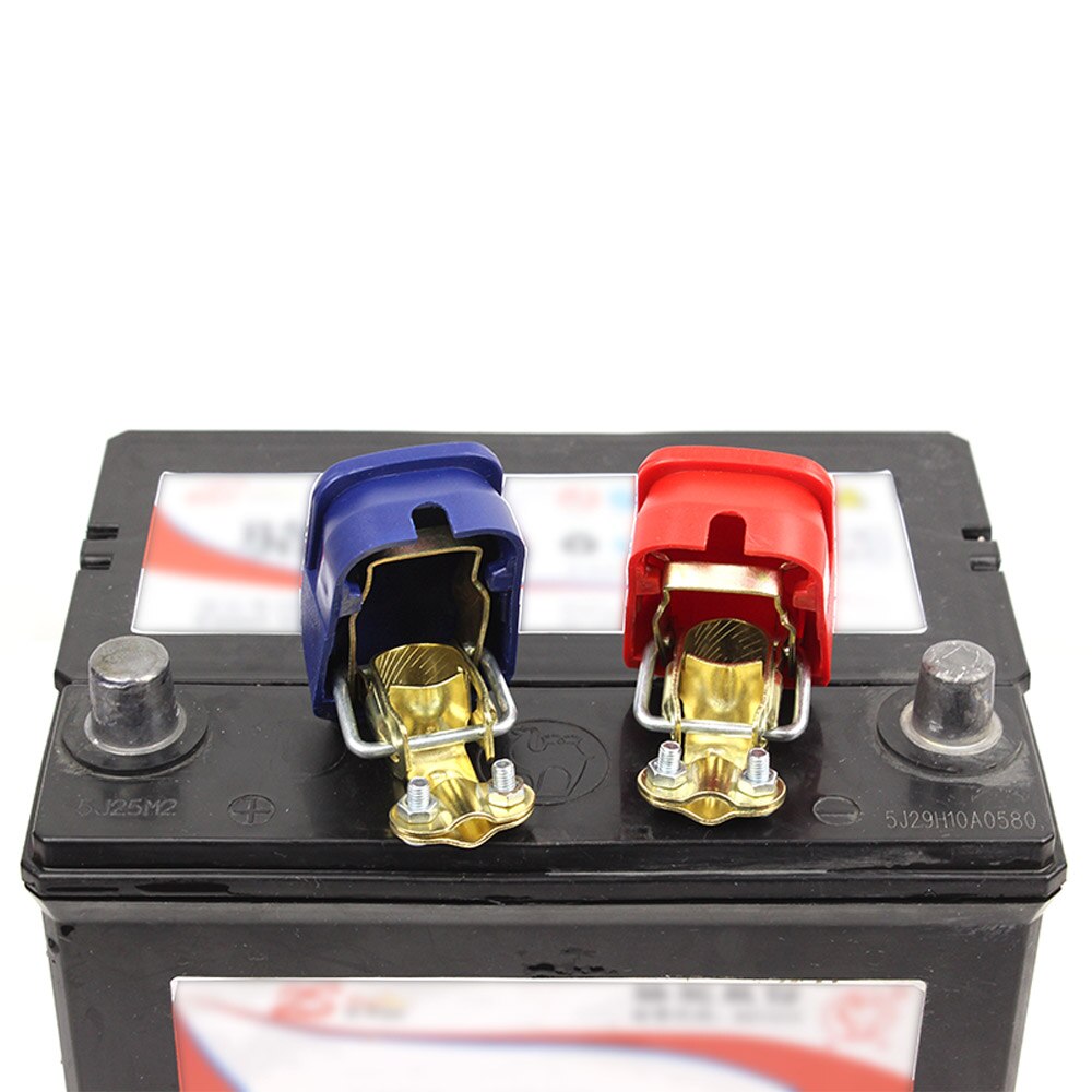 2pcs Quick Release Removable Connector Car Battery Terminals Connector Clamps Quick Release Lift Off Positive & Negative
