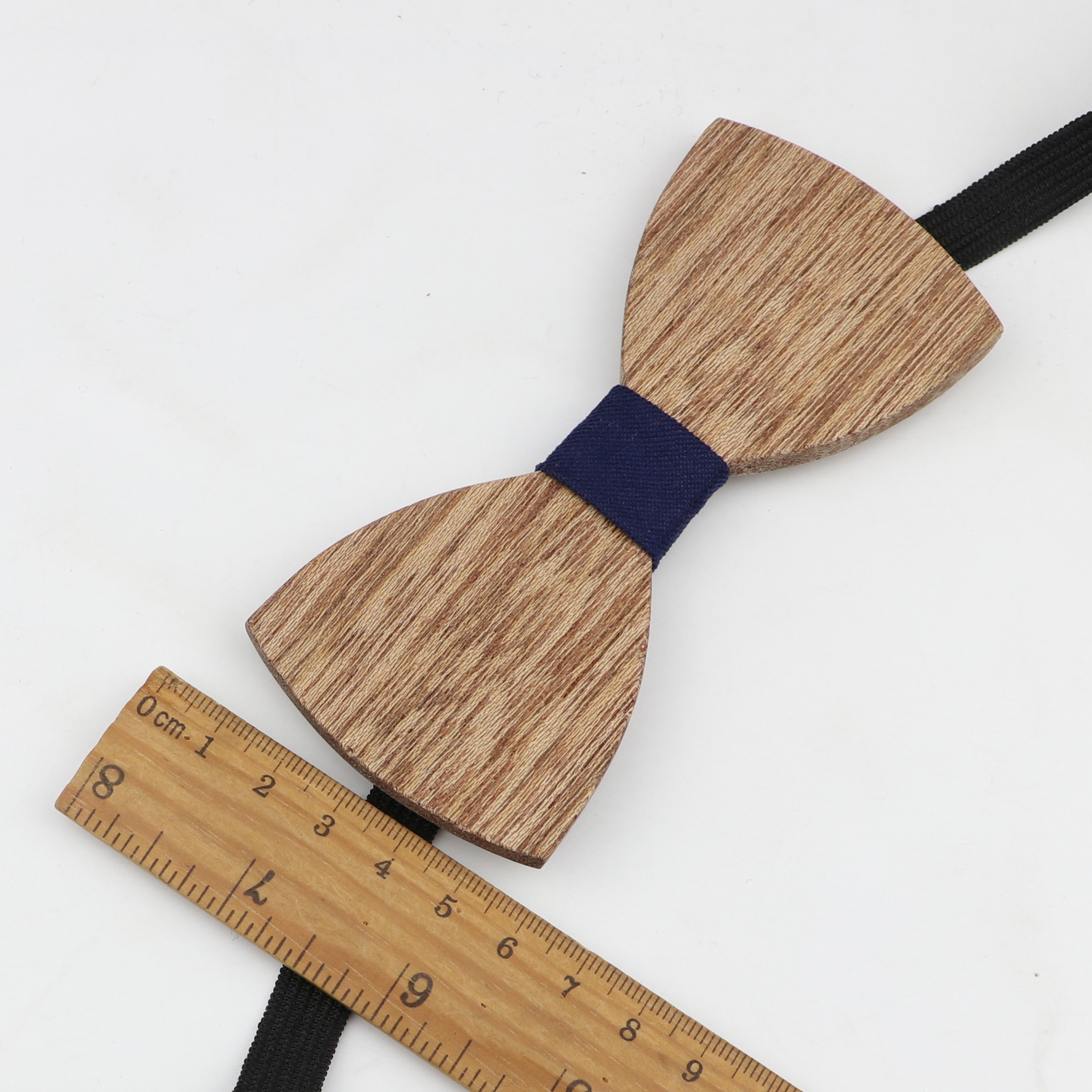 Corbatas de corcho hechas a mano de madera 100% para hombre, accesorios únicos para de boda, corbatas de madera entera de Color sólido