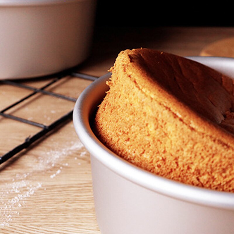 Molde redondo de 4/6/8 pulgadas para hornear pasteles, plantilla para hornear pasteles, utensilios para hornear