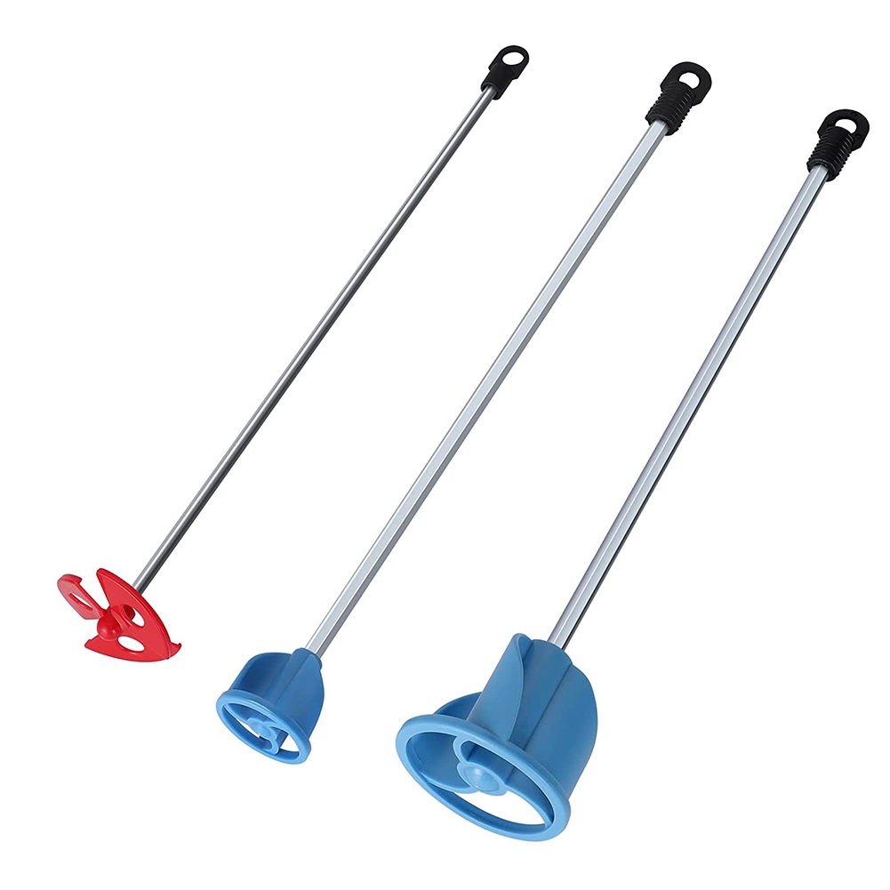Packung mit 3 Farben, Epoxidharz, Schlamm-und Keramik glasur mischer Paddel klingen-Power Drill Rühr aufsatz-Mischer-Misch paddel