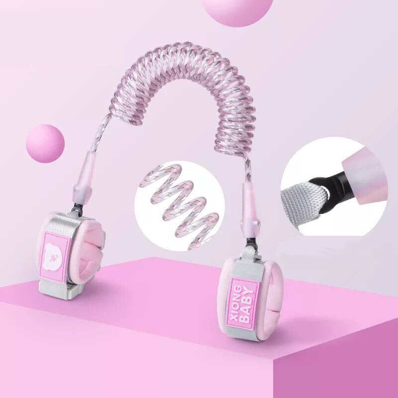 Anti Lost Wrist Link with Magnetic Induction Lock Toddler Wrist Leash for Kids Child Safety Harness Baby Proofing Wristband