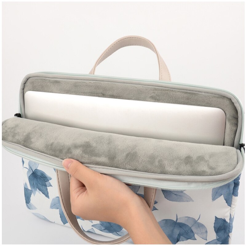 Waterproof Computer Portable Bag Briefcase 11 12 13 14 15 15.6 inch Notebook Laptop Hand Bag For Macbook Air Pro Case Women Men