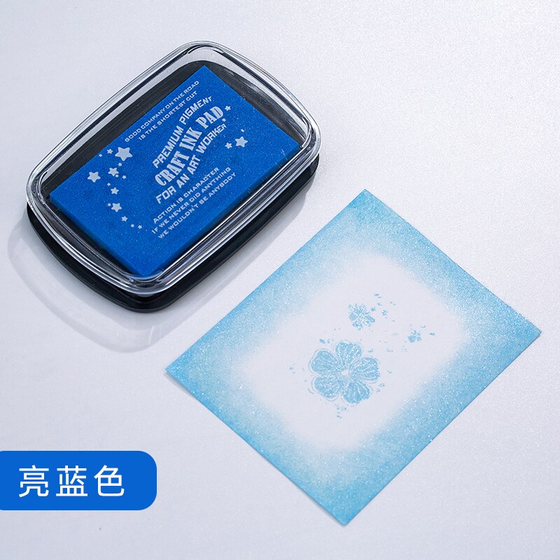 COO NOTE ink pad oil planner scrapbooking silicone stamp DIY diary greeting card Wood Paper Craft: P