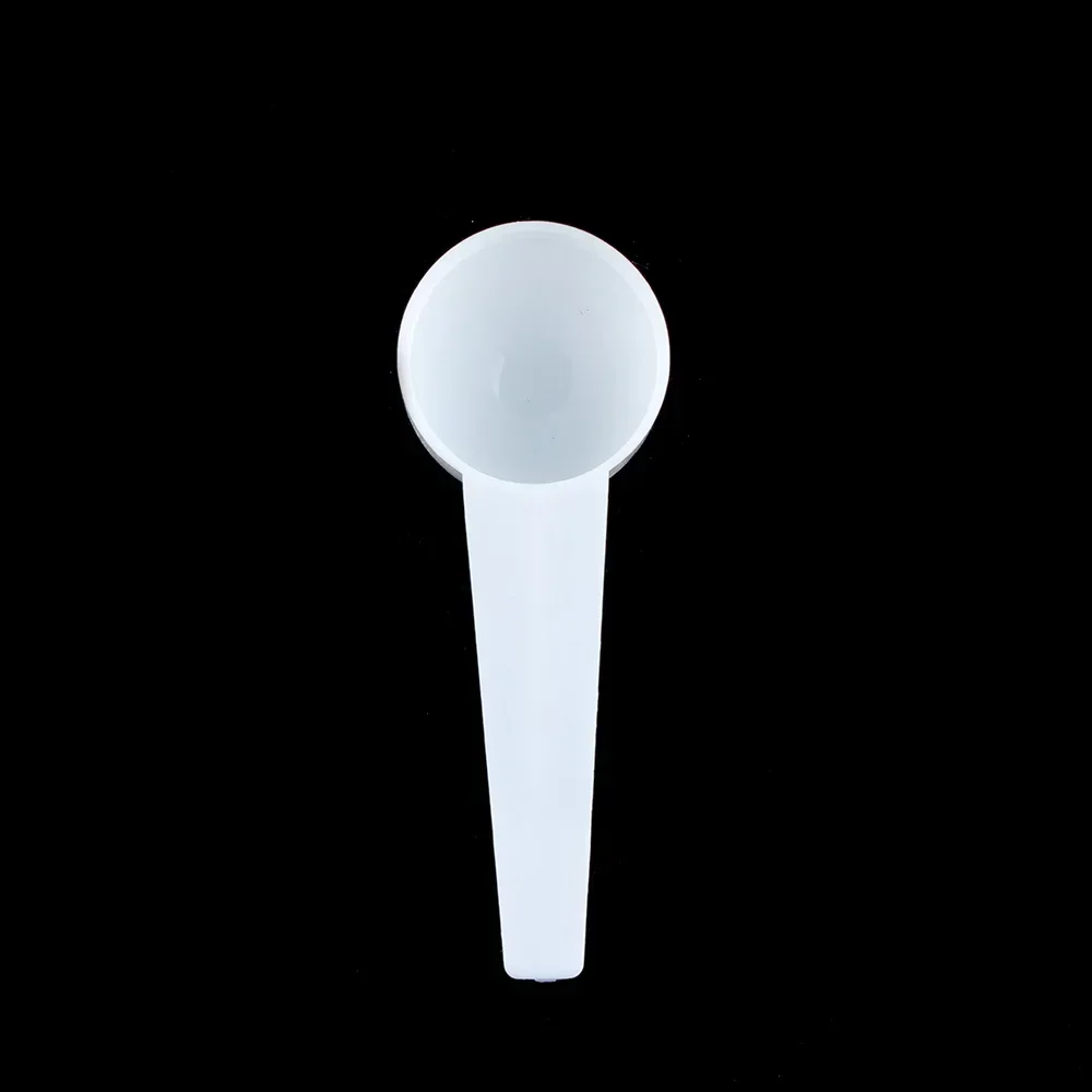 5/10 teile/satz 10 ml 5g Wiederverwendbare Food Grade Löffel Kunststoff Mess Scoop PP Messen Löffel Milch Kaffee teelöffel Milch Pulver Küche: Licht Gelb