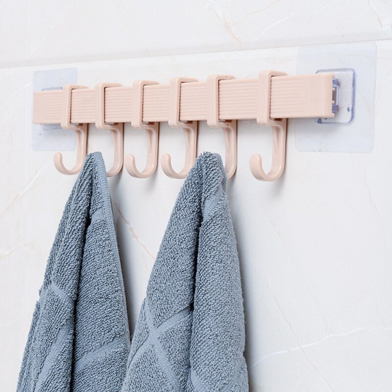 Crochet mural auto-adhésif, porte-manteau mural, porte-clé pour vêtements, petite porte de chambre à coucher, support décoratif