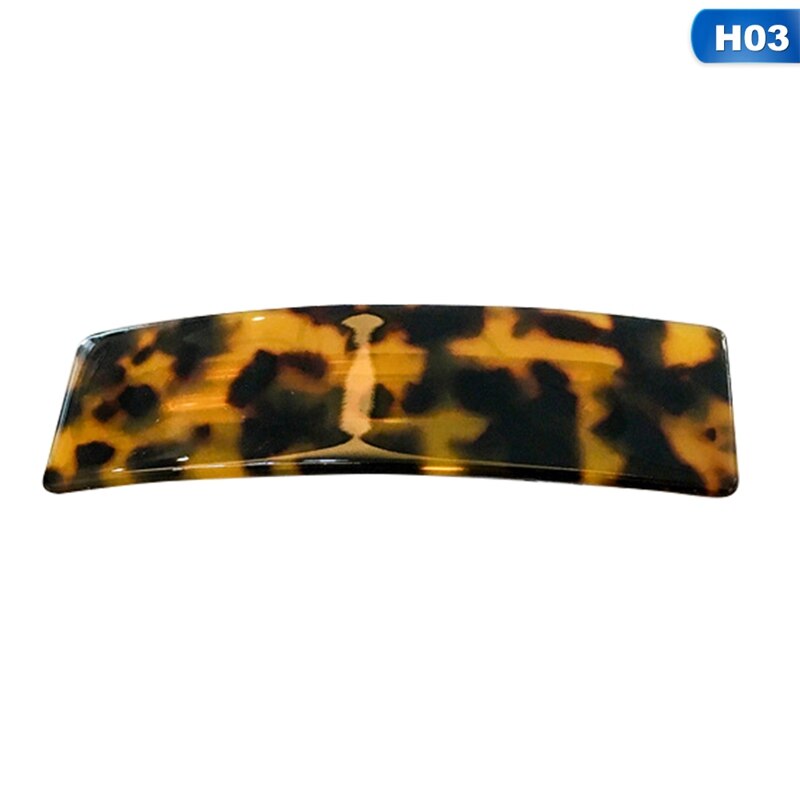 De francés mediano, horquilla Rectangular con Clip para el pelo, pasador, tocado con horquillas, accesorios, utensilios de estilismo para el cabello de belleza 1 pieza: H03