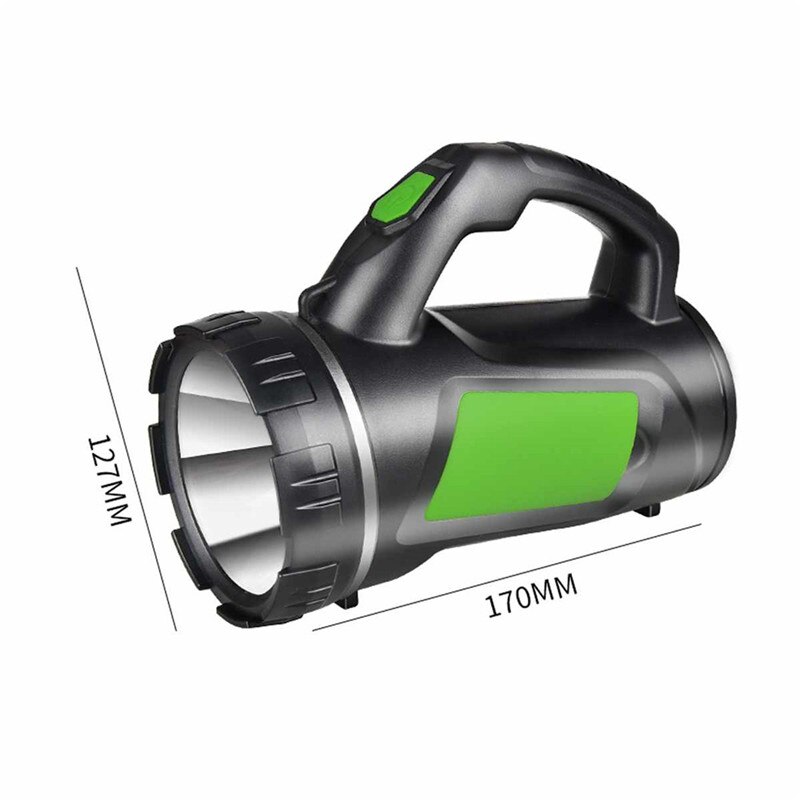 280W Long Use LED Torch Camping Water Resistant Search Light Powerful Lantern With Side Night light Handle Spot Lamp 18650