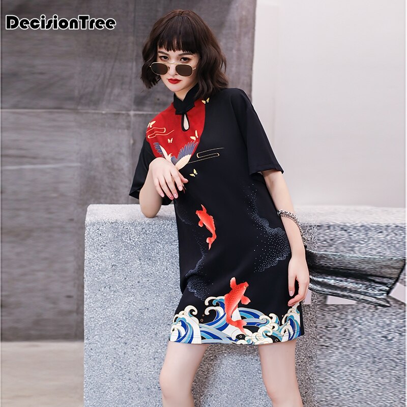 Summer Dress For Women,Embroidered Ao Dai Cheongsam Summer Dress For Women,Embroidered Ao Dai Cheongsam