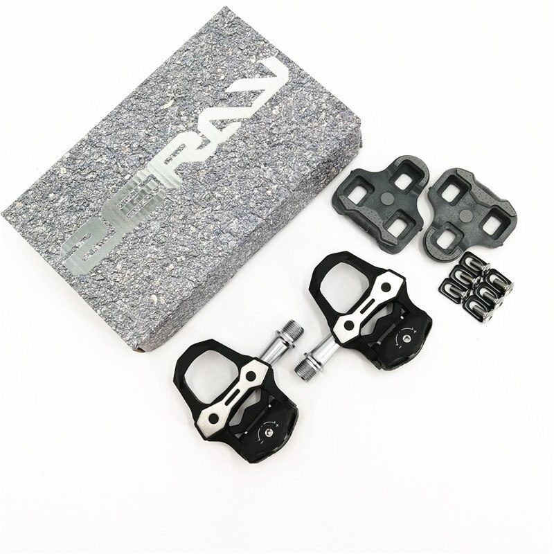 Ultralight Road Bicycle Pedals PA+Carbon Fiber Composite Self Locking Pedal With Cycling Shoes Cleats Compatible Keo: Default Title