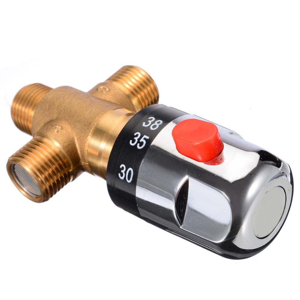 1pc Standard Thermostatic G1/2'' Mixing Water Temperature Control Valve Faucet Replacement Parts
