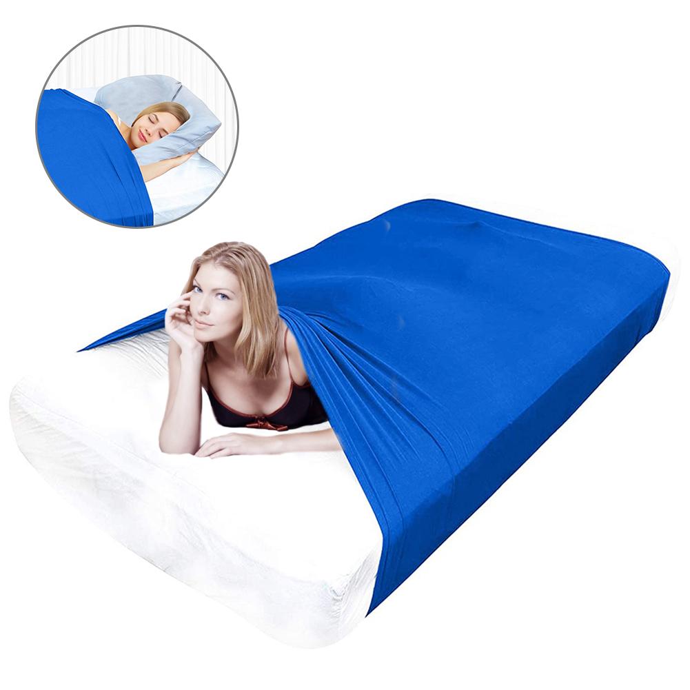 Drap de lit sensoriel pour enfants Compression Alternative aux couvertures pondérées feuille de Compression sensorielle pour garçons filles soulagement de la pression