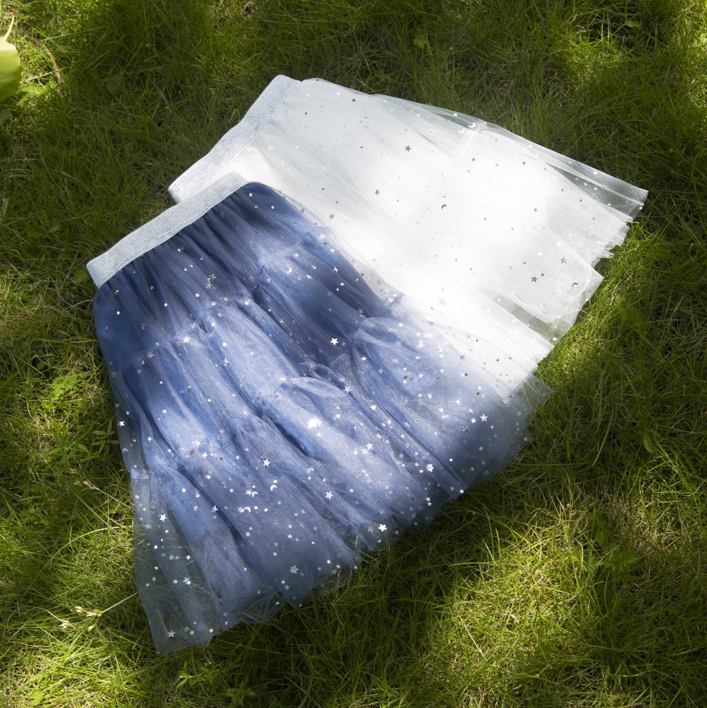 Rok Voor Meisje Baby Kleding Kinderen Alle-Wedstrijd Prinses Kleding Baby Maan Sterren Lovertjes Tutu Rokken Peuter Casual Outfits