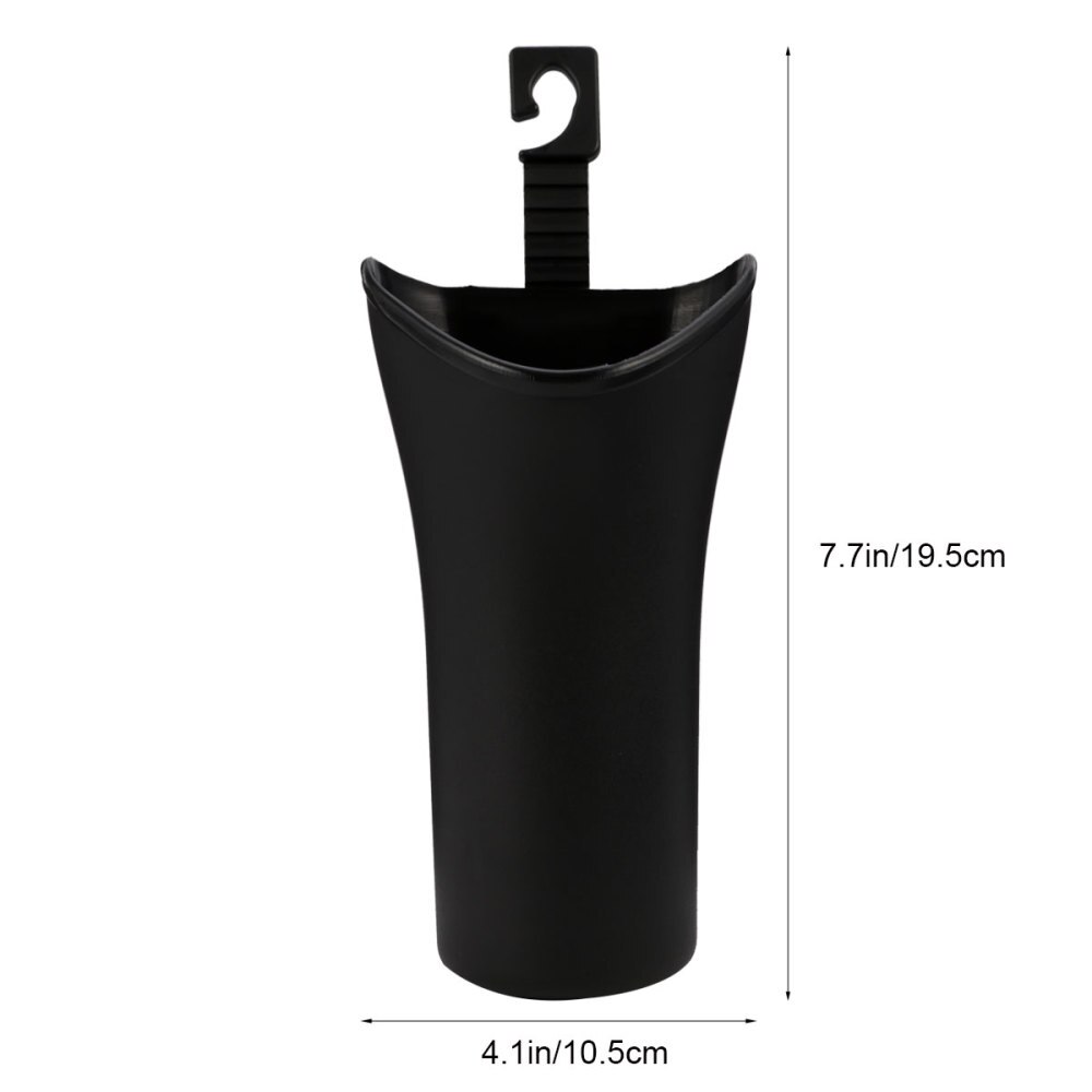 2Pcs Lightweight Sturdy Plastic Storage Barrel Rubbish Can for Trash