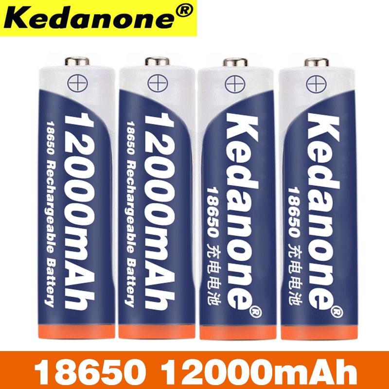 18650 batterie Akku 3,7 V 18650 12000mAh Kapazität Li-Ion Akku Für Taschenlampe Batterie