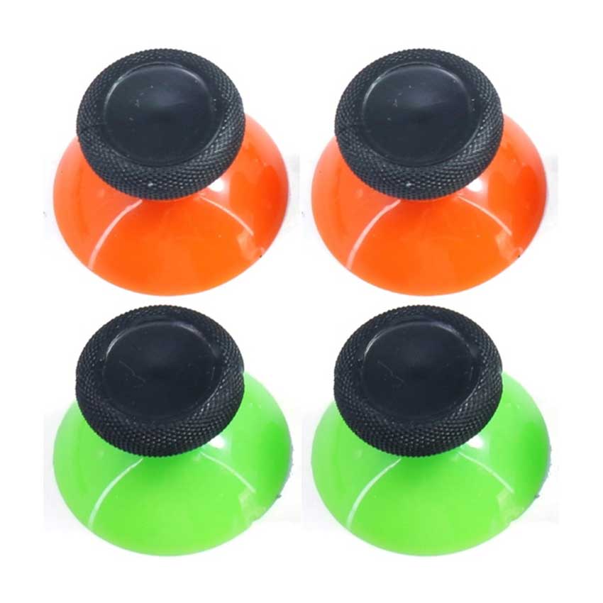 Decyzja wspólnego komitetu eog 4 sztuk dla microsoft xbox One S 3D analogowy palce kciuki uchwyt nasadka na dżojstik grzyb ThumbSticks: AB