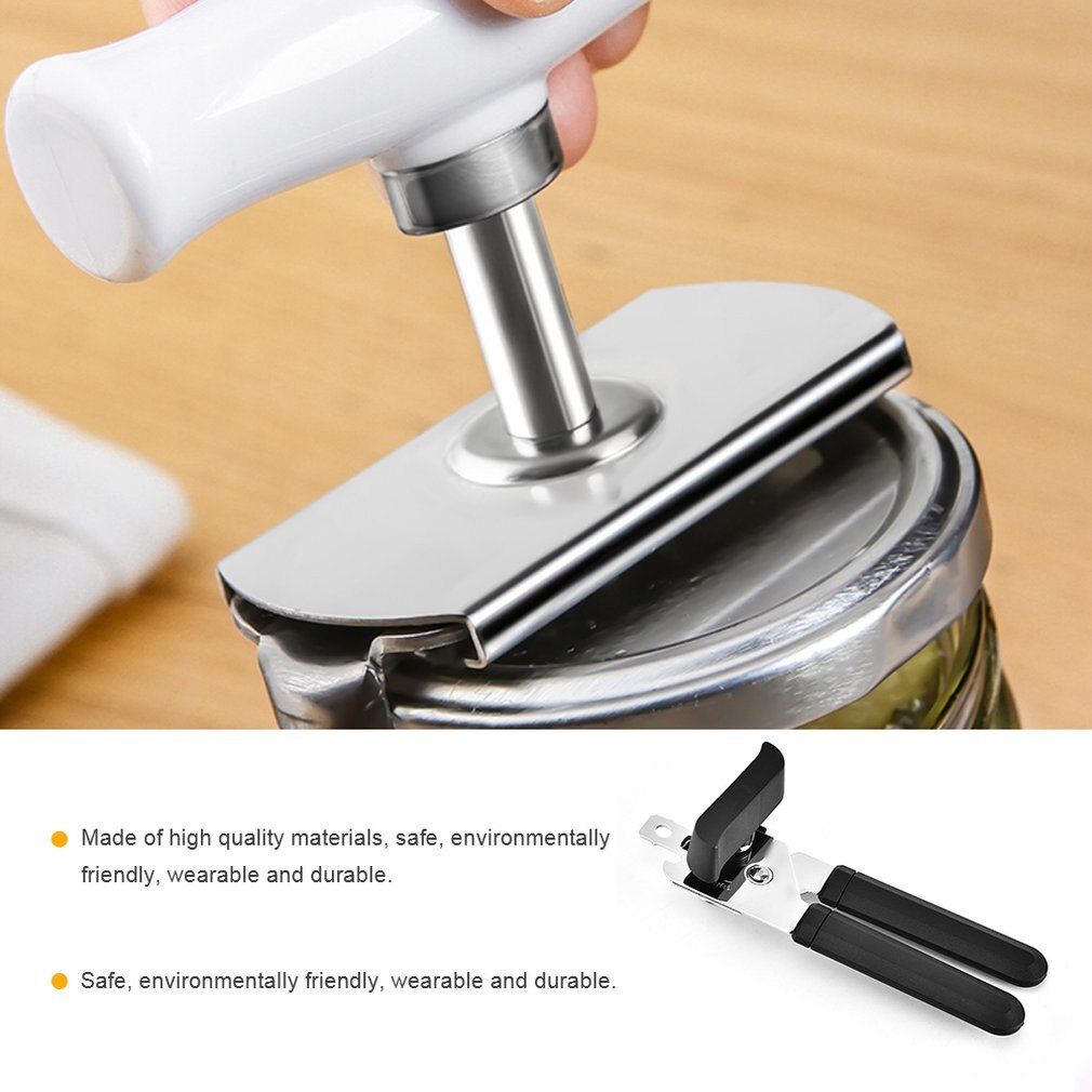 Rvs Professionele Tin Handleiding Blikopener Ambachtelijke Bier Grip Opener Blikjes Flesopener Keuken Gadgets Multifunctionele