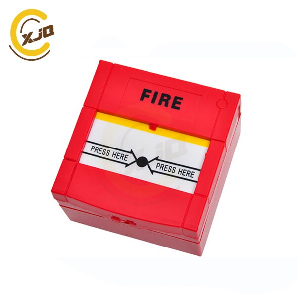 XJQ Resettable Emergency Exit Release Glass Break Fire Alarm switch Door Release Urgent Button Exit Release Switch: Red