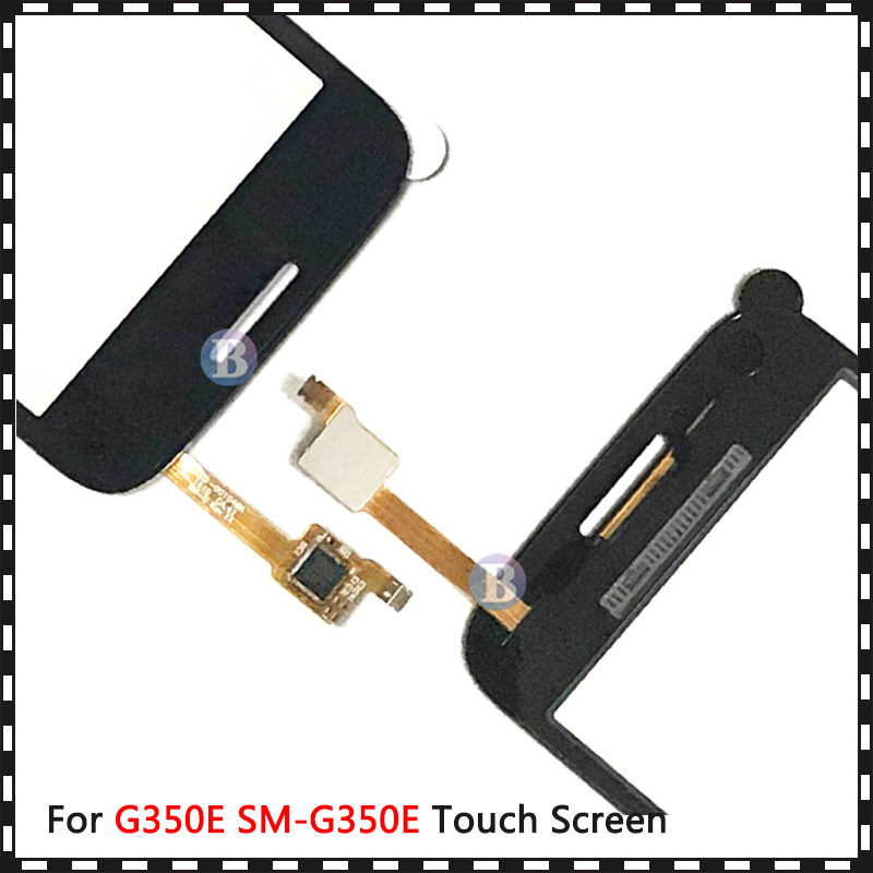 4.3 &quot;Voor Samsung Galaxy Duos Star Advance G350E SM-G350E Touch Screen Digitizer Sensor Outer Glas Lens Panel Zwart Wit