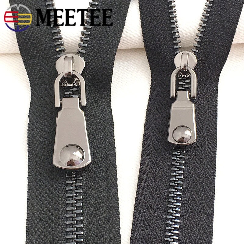 10pcs 3# 5# Metal Zipper Pullers Jacket Coat Zip Repair Kits Zipper Pull For Zipper Sliders DIY Sewing Crafts