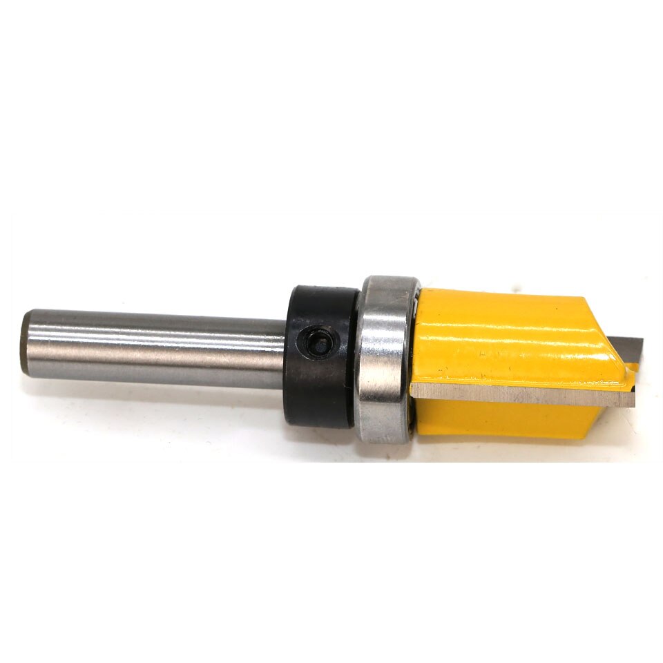 8Mm Schacht Template Trim Scharnier Pengaten Router Bit Rechte Frees Trimmer Reiniging Flush Trim Tenon Houtbewerking Gereedschap