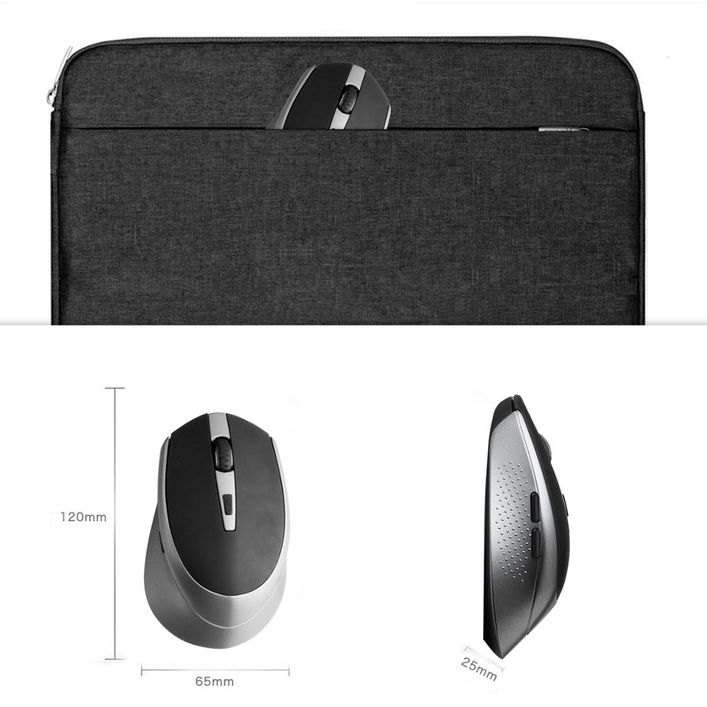 JOYACCESS Ergonomic Wireless Keyboard and Mouse Set Computer Mause Silent Button Keyboard and Mouse Combo 2.4G for Laptop PC