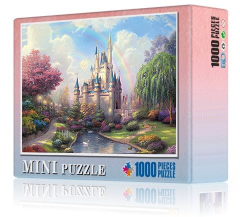 Puzzle Immagine Puzzle 1000 Pezzi di Montaggio In Legno Mini Puzzle Giocattoli per Adulti I Bambini Giochi per Bambini Giocattoli Educativi GYH